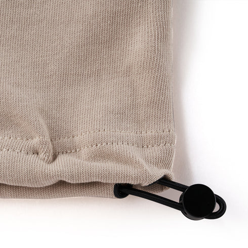 Boysnextdoor Side Zipped Heavy Tee Beige